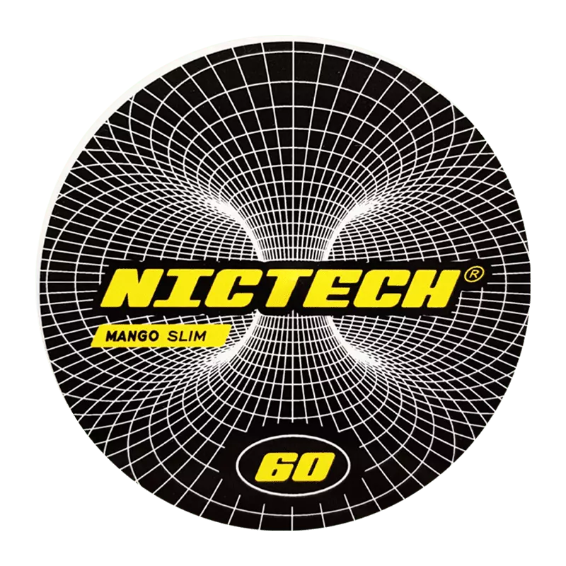 Снюс Nictech Mango, 60 мг/г, манго, slim portion