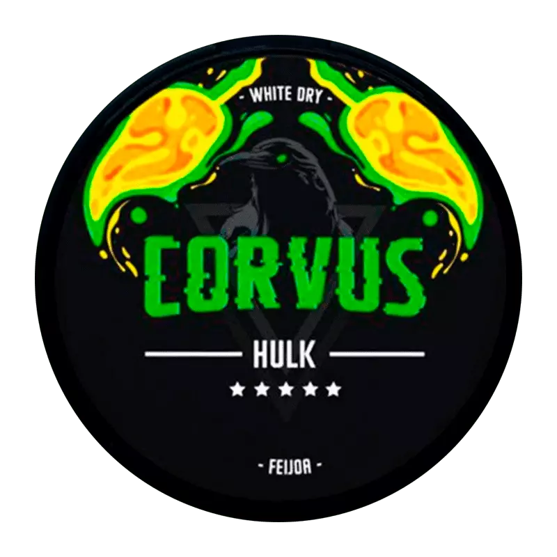 Снюс Corvus Hulk (Feijoa), 50 мг/г, фейхоа