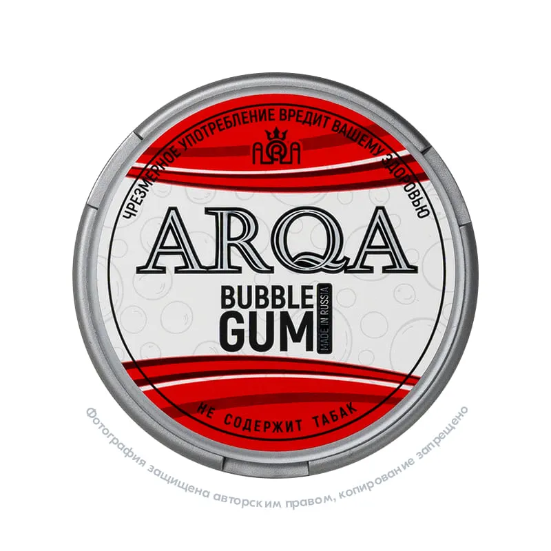 Снюс ARQA Bubble Gum, 70 мг/г, бабл-гам