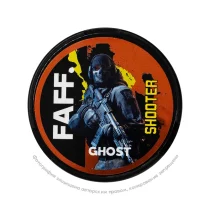 Снюс FAFF Shooter Ghost, 150 мг/г, маракуйя, арбуз, ягоды и ментол, slim portion