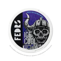 Снюс FEDRS Ice Cool №9 Evilberry Hard, 65 мг/г, голубика, slim portion