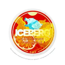Снюс Iceberg Extreme Grapefruit Pineapple, 110 мг/г, грейпфрут и ананас, slim portion