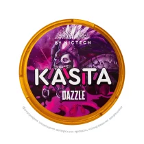 Снюс Kasta Dota 2 Dazzle, 120 мг/г, жвачка с малиной, slim portion