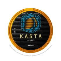 Снюс Kasta Iced Out Mango, 105 мг/г, манго с холодком, slim portion