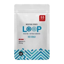 Никотиновые пластинки Loop Ice Cold, 11 мг/порция, ледяная мята, slim portion