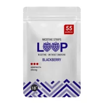 Никотиновые пластинки Loop Blackberry, 11 мг/порция, ежевика, slim portion