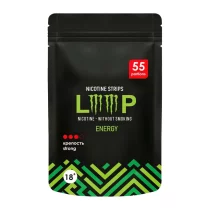 Никотиновые пластинки Loop Energy, 11 мг/порция, энергетик, slim portion