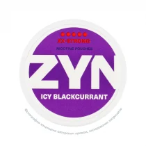 Снюс Zyn XX-Strong Blackcurrant, 12,5 мг/порция, черная смородина, slim portion, white