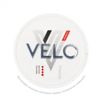 Снюс VELO X-Strong Freeze, 16 мг/г, мята, slim portion