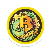 Снюс Bitcoin Pineapple Kiwi, 200 мг/г, ананас и киви, slim portion