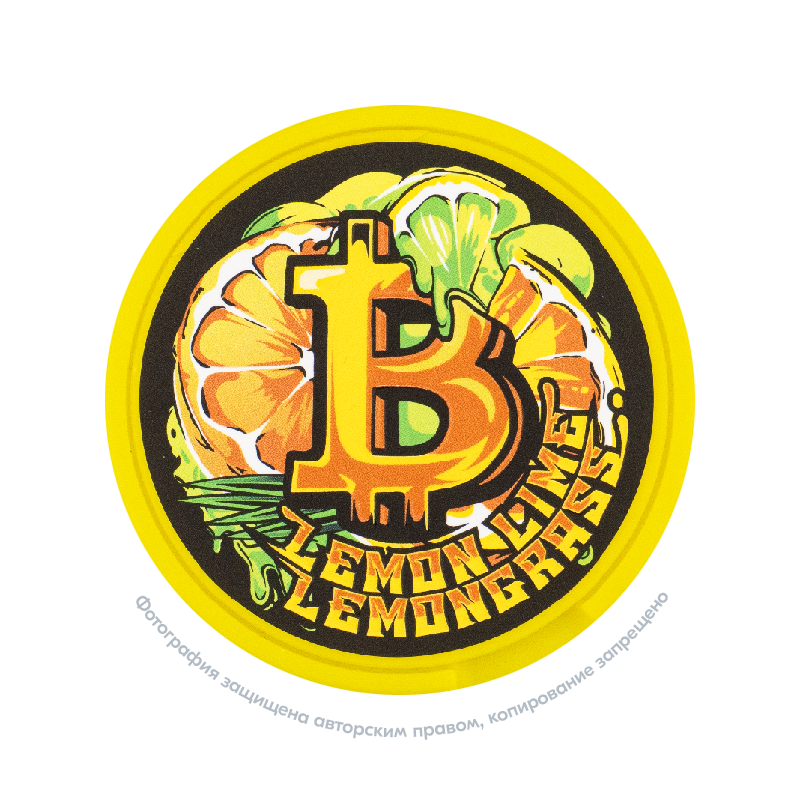 Снюс Bitcoin Lemon Lime Lemongrass, 150 мг/г, лимон, лайм, и лемонграсс, slim portion