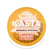 Снюс Kasta Limited Edition Карамель Ирисовая, 101 мг/г, карамель ирисовая, slim portion