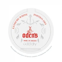 Снюс Odens Extreme Cold Dry (10 г), 22 мг/г, мята с холодком